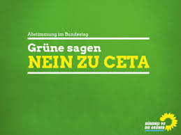 Grüne sagen Nein zu CETA